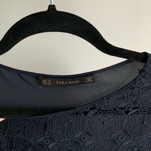 Zara Tops - Women’s navy blue blouse Zara Tops - Women’s navy blue blouse
